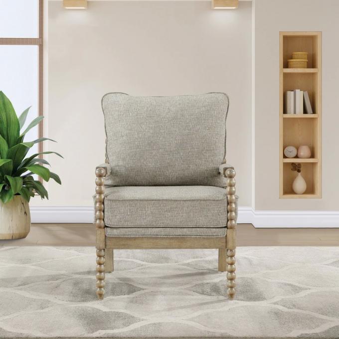 Wooden Frame Leisure Armchair Lounge Chair Garden Furniture 3