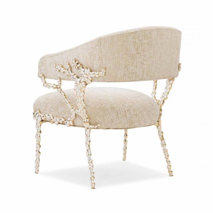 Metal Frame Velvet Leather Armchair Lounge Living Room Leather Accent Chairs 3