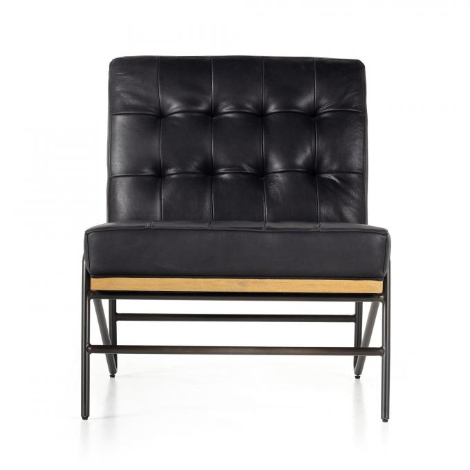 Accent PU Leather Lounge Chair Recliner Chaise Modern Furniture 2