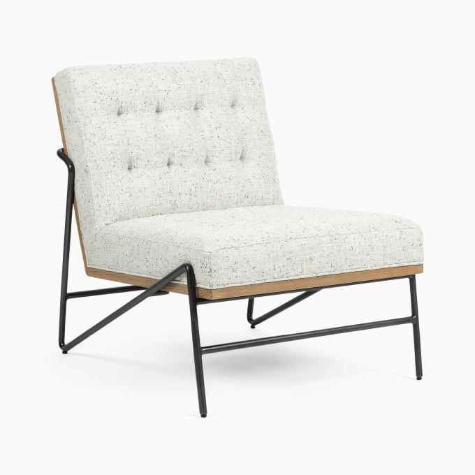 Accent PU Leather Lounge Chair Recliner Chaise Modern Furniture 4