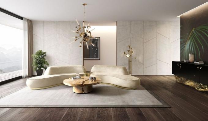 Black Modern Coffee Table Round Marble Top Nordic For Living Room Decor 14