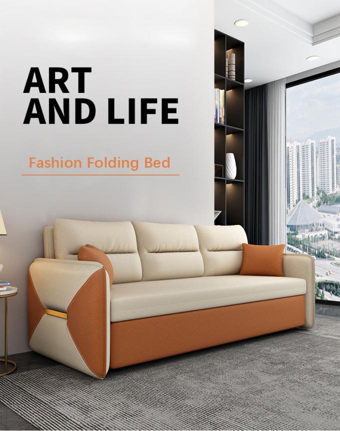 Living Room Furniture Convertible Sofa Bed Loveseat Sleeper Fabric Cover 1
