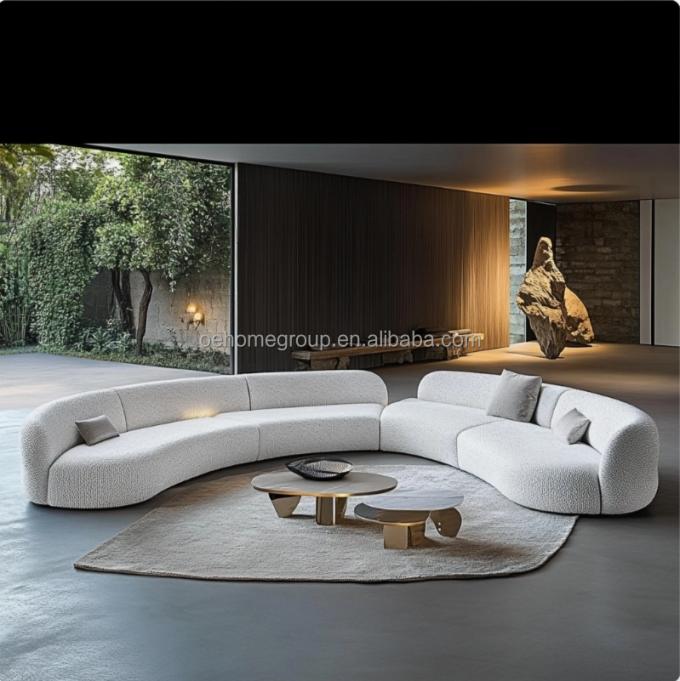 Corner Sofa Modern Round Cloud Couch Sectional White Living Room Modern Velvet Live Sofa Room Sofa Set Modern 4