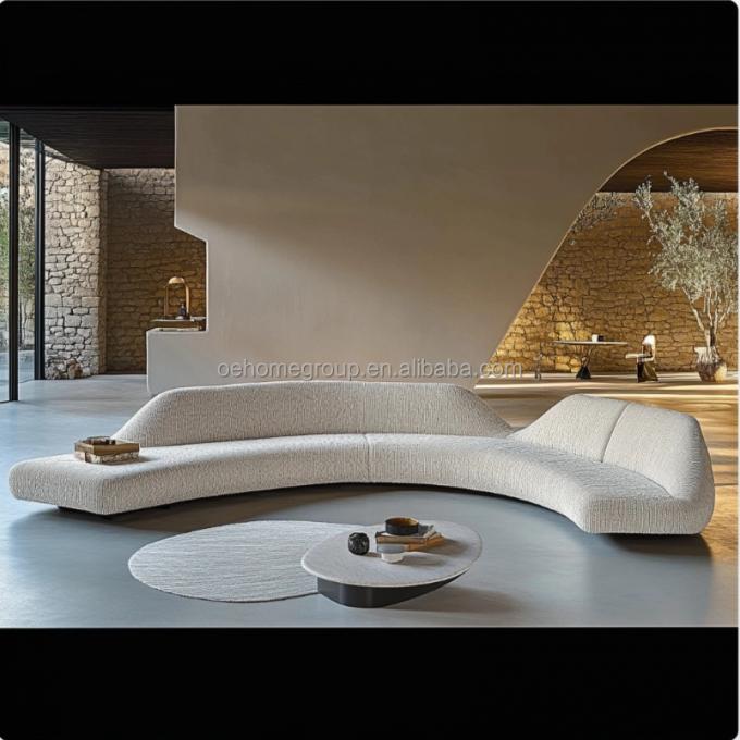 Corner Sofa Modern Round Cloud Couch Sectional White Living Room Modern Velvet Live Sofa Room Sofa Set Modern 5