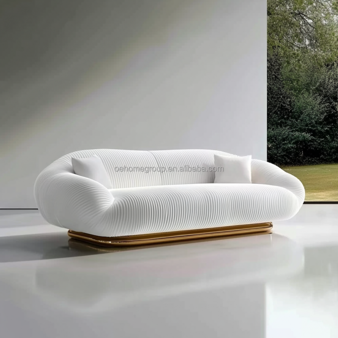 2 Reclining Type Italian Sofas Home Furniture Modern Design Luxury Living Room Furniture 2