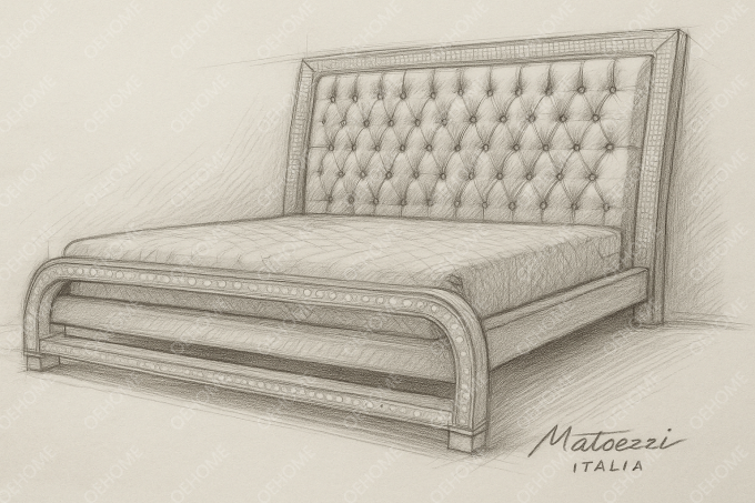 European Style Classic King Size Bedroom Set Luxury Furniture For Villa Sophistication 1