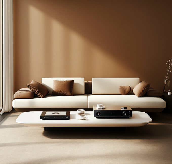 Living Room Funiture Italian Modern Leather Combination Sofa With Elegant European Wooden Design And Sponge Filling 6