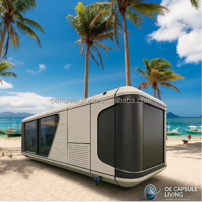Sleeping Space Capsule Container House Future Concept Capsule 4