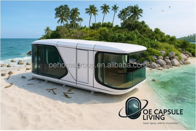 Sleeping Space Capsule Container House Future Concept Capsule 7