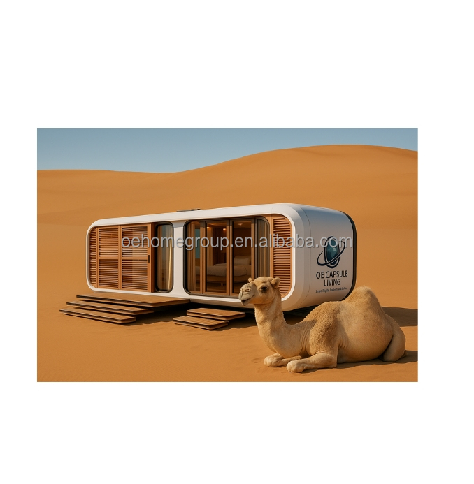 Durable Using Various Prefab Container House Tiny Portable Home Tiny Modular House Camping Hotel Space Capsule 3