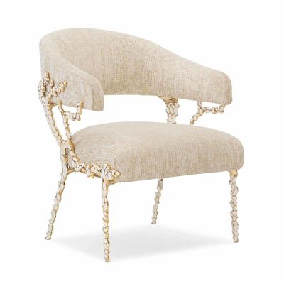 Metal Frame Velvet Leather Armchair Lounge Living Room Leather Accent Chairs
