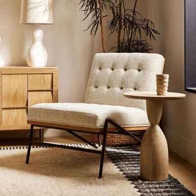 Accent PU Leather Lounge Chair Recliner Chaise Modern Furniture