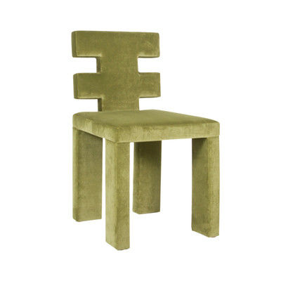 Modern Green Velvet Accent Dining Chairs for Restaurant ODM