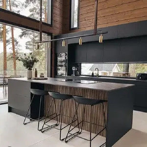 Upper Modular Melamine Kitchen Cabinets Almirah Furniture