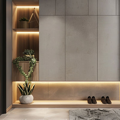 Solid Wood Adjustable Wardrobe Cabinet / Wardrobe Armoire Customized Color Modern Design Style