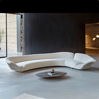 Corner Sofa Modern Round Cloud Couch Sectional White Living Room Modern Velvet Live Sofa Room Sofa Set Modern