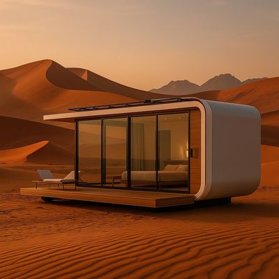 Durable Using Various Prefab Container House Tiny Portable Home Tiny Modular House Camping Hotel Space Capsule