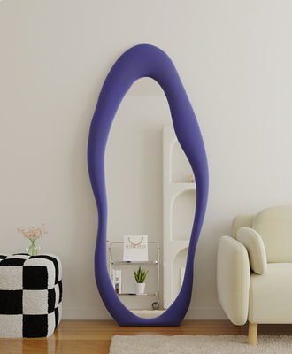 Decorative Body Curved Full Length Mirror Oversized Arched Floor Mirror